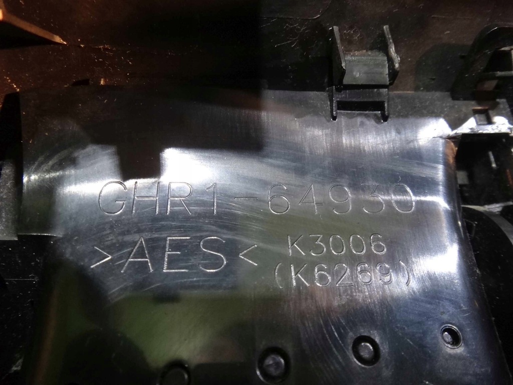 фото №6, Mazda 6 iii gj 13r решётки обдув туннель задняя