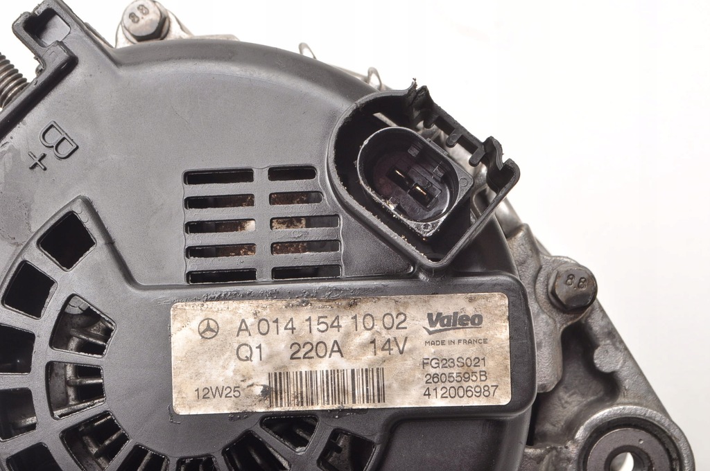фото №6, Mercedes w212 w221 w218 4.7 генератор a0141541002