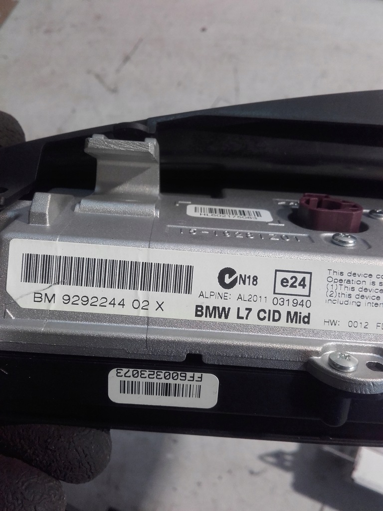 фото №7, Bmw 2 f22 радио навигация navi 9342033