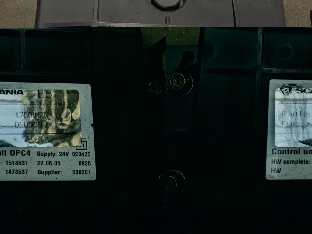 фото №3, Блок управления, бортовой компьютер, модуль opc4 scania r 1750167