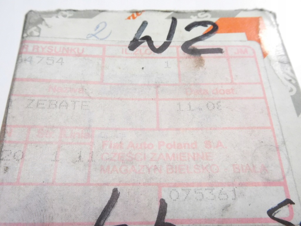 фото №11, Колесо зубчасте 4 передача fiat coupe оригінальний номер 7764754