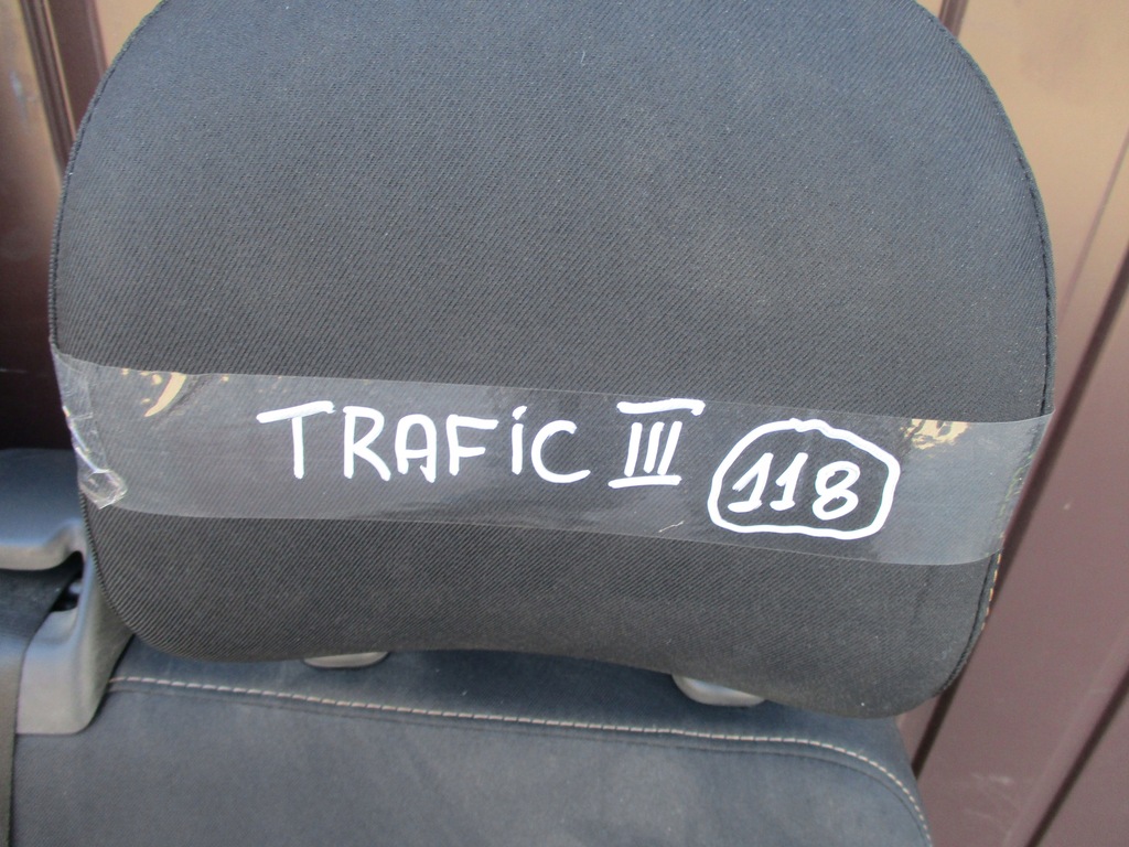 фото №6, Заднее сиденье двойной renault trafic iii