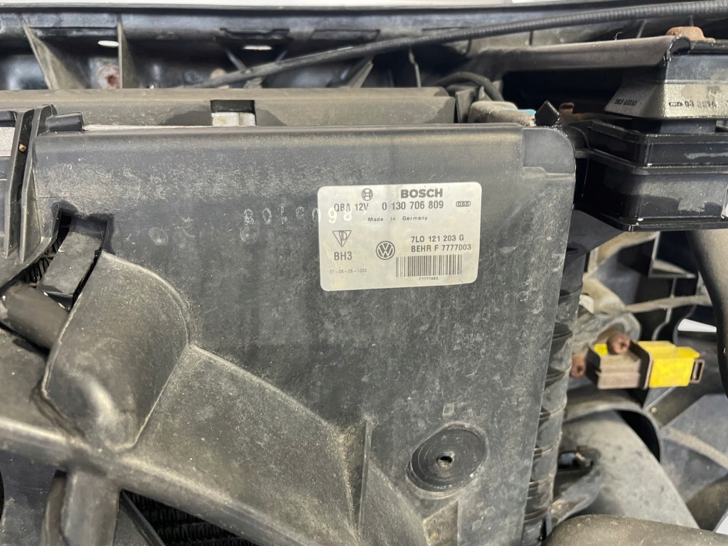 фото №11, Kompletny pas передній радіатор вентилятори audi q7 4l 4.2 tdi