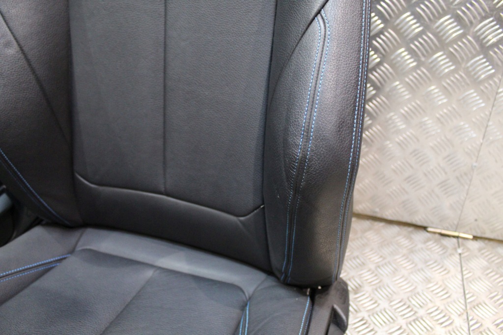 фото №7, Bmw m2 f87 f22 lift оббивка сидіння заднє сидіння обшивки шкіра + alcantara