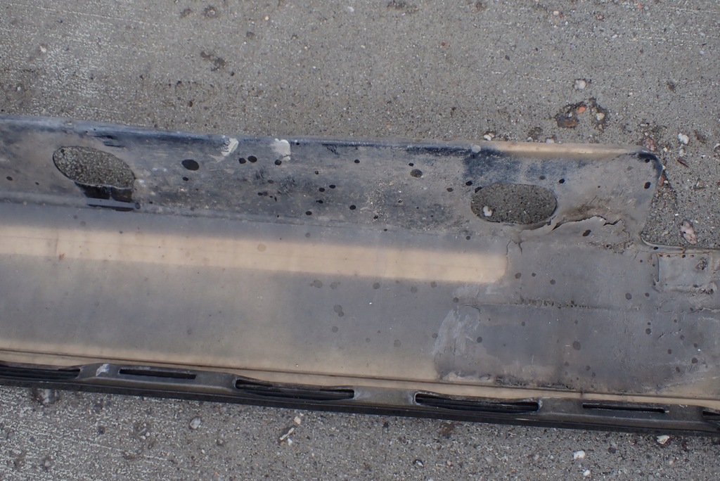 фото №12, Mercedes cl 216 молдинг порог порог правая накладка