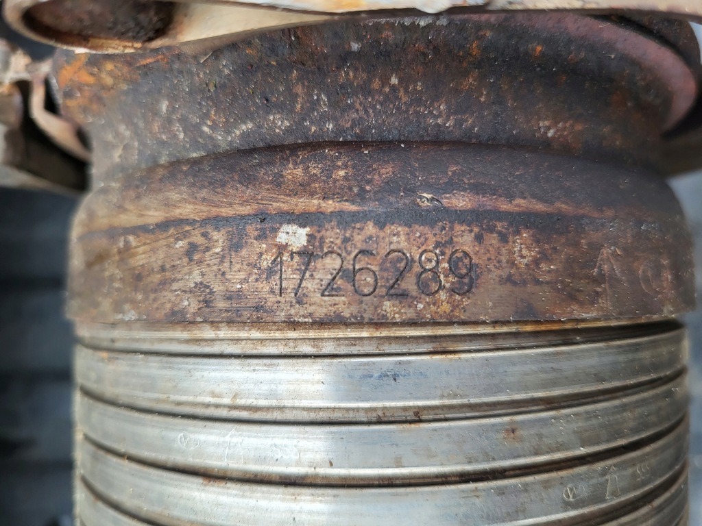 фото №5, Труба з'єднувач вихлоп вихлопна гасник каталізатор scania 1753639 1726289