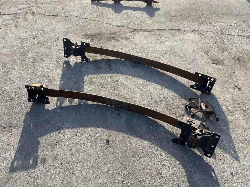 фото №1, Рессоры подвеска задняя + хомуты крепления рама renault master 3 iii iv 4