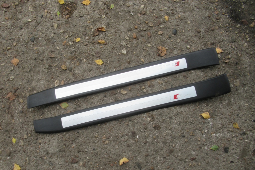 фото №1, Audi a4 b7 накладки накладки порогові s-line перед