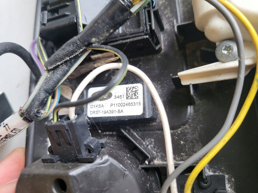 фото №4, Mustang 2013-2014 лампа верхній стельовий освітлення салону мікрофон синхронізація