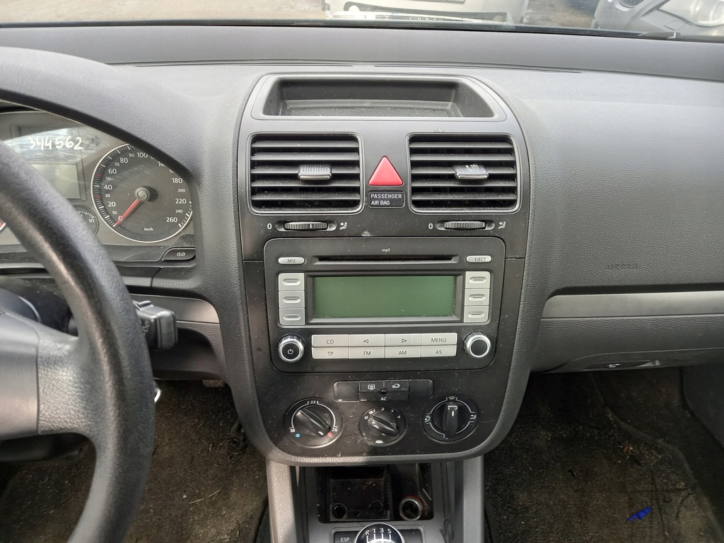 фото №5, Vw golf v kombi pulpit панель приладів приладова консоль