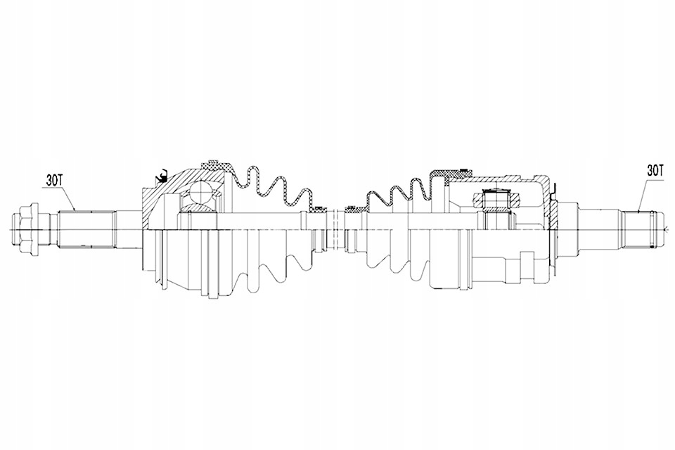 фото №7, Привідний вал привід toyota 4wd hilux 2.5d-4d,3.0d-4d 05-15