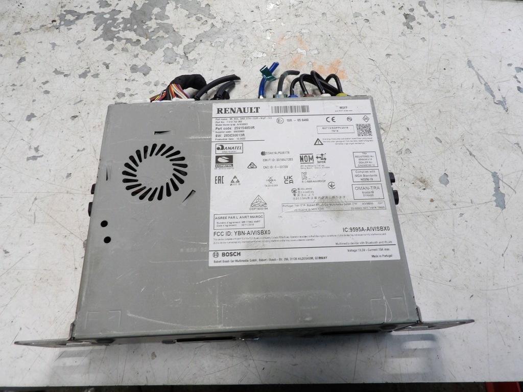 фото №1, Радио 259154859r renault arkana