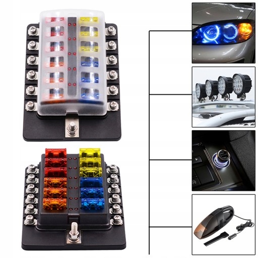 фото №8, Коробка запобіжників роз'єм корпус 12-krotna