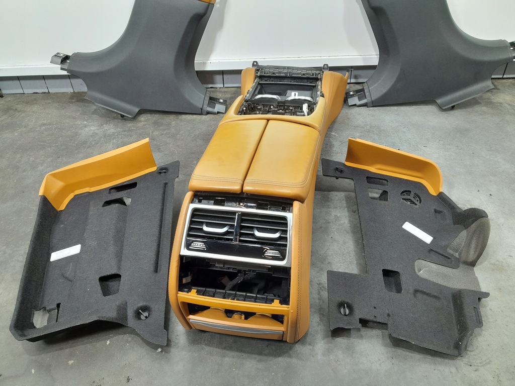 фото №15, Bmw 7 g11 сиденья заднее сиденье обшивки cognac nari