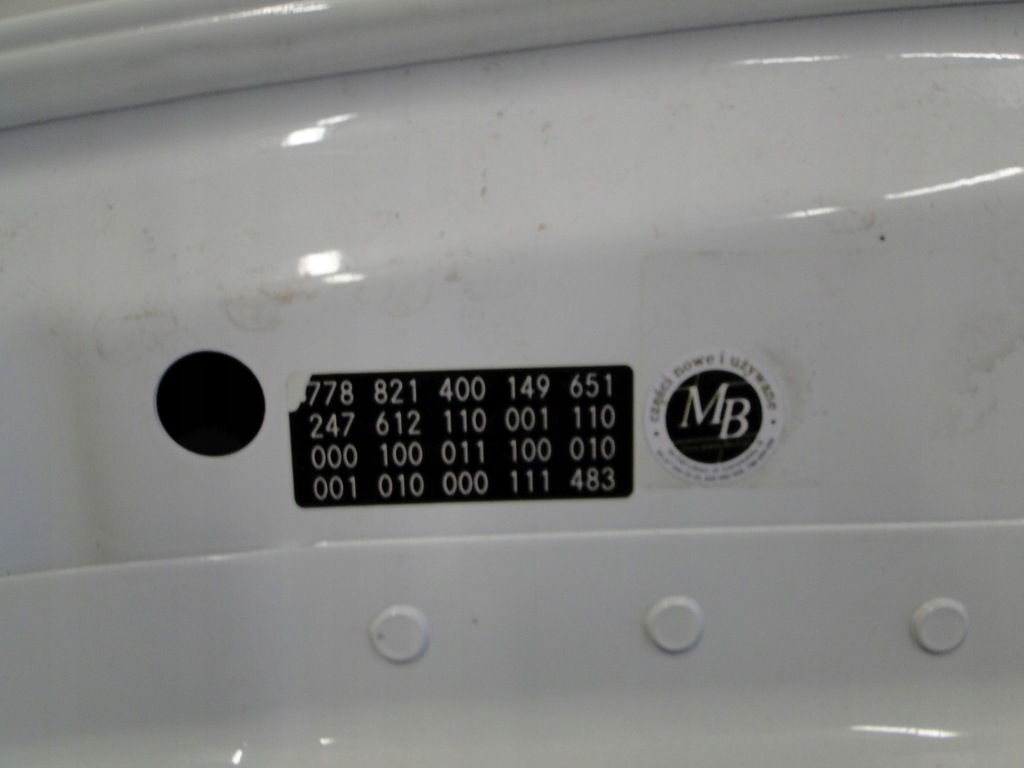 фото №10, Mercedes glb x247 247 капот крышка двигателя 149