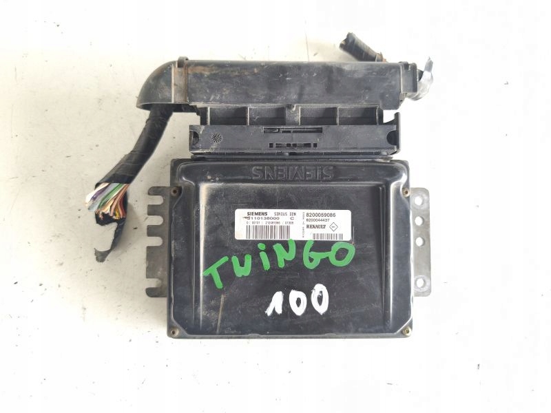 фото №1, Бортовой компьютер двигателя ecu renault twingo clio thalia scenic i 1.6 s110138000