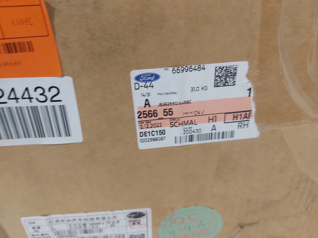 фото №8, Шторка кузов ford ranger jb3b-26601a46-bc