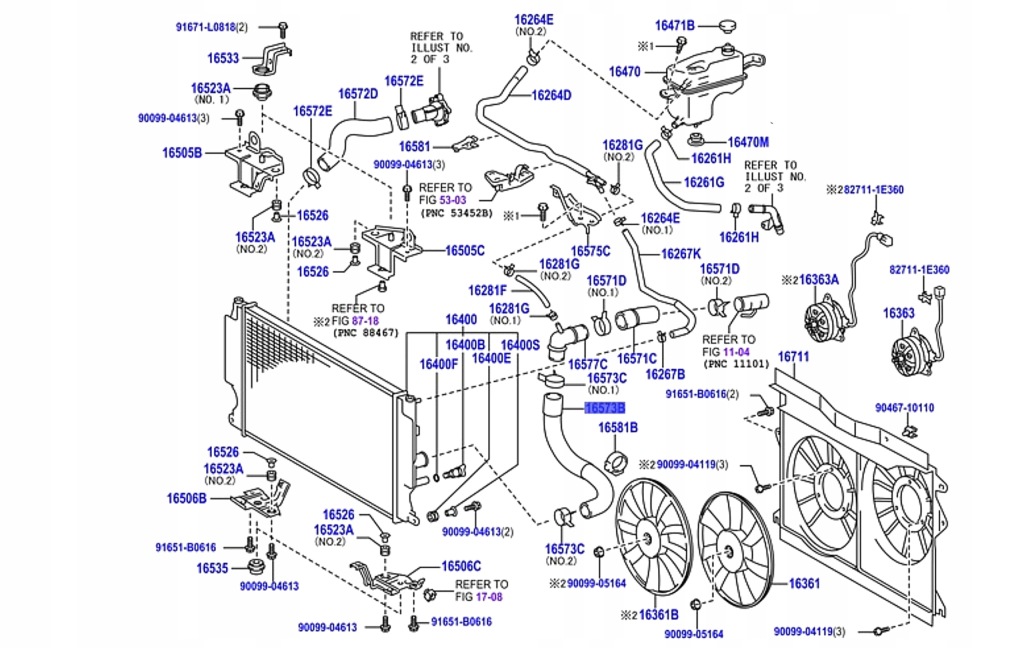 фото №1, Verso 09-17 пабтрубок  шланг радиатор воды левый
