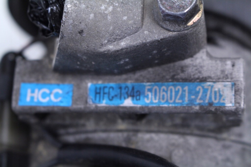 фото №6, Компрессор насос кондиционера mitsubishi pinin оригинальный номер 506021-2702