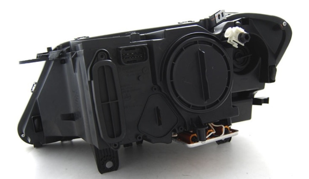 фото №4, Фара лампа l+r кольца led тюнинг чёрные ксенон look bmw x3 f25 2010-2014