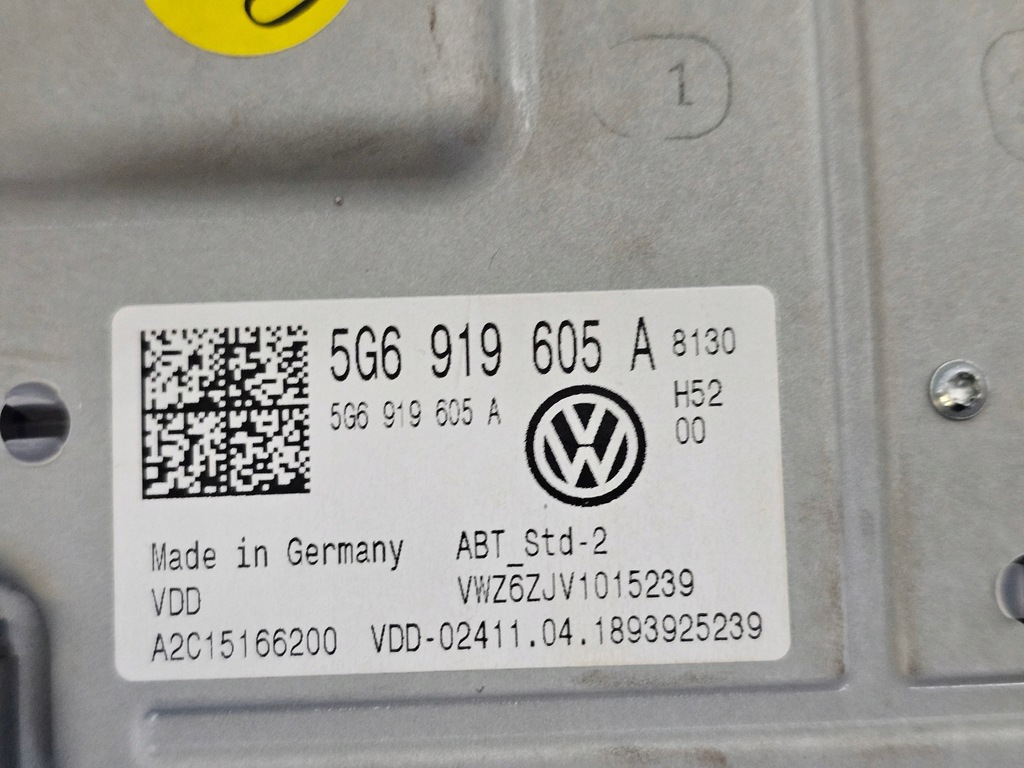 фото №8, Экран дисплей navi навигация vw troc t-roc golf vii 5g6919605a