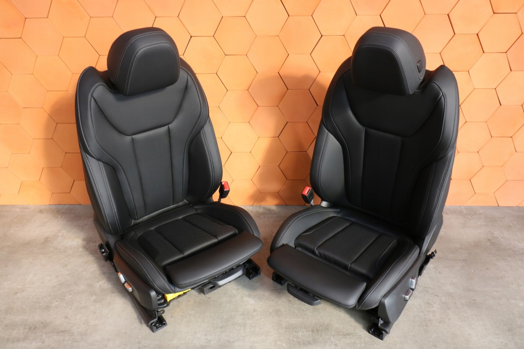 Bmw x4 g02 lci салон сидіння заднє сидіння тунель обшивки шкіра sport пам'ять 15 km Недорого