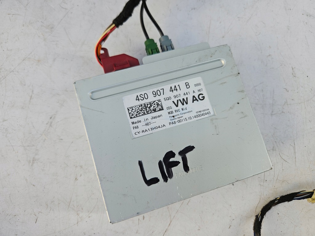 фото №7, Камера заднего вида набор блок управления жгут электропроводка audi a6 c7 4g lift 15-18