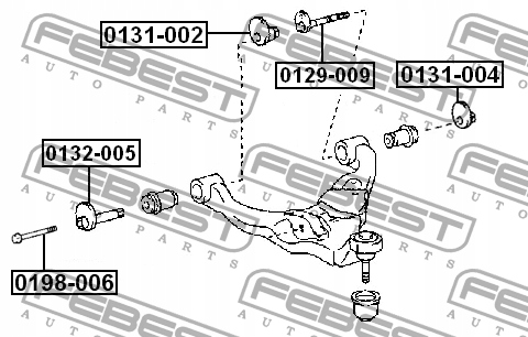 фото №6, Гайка с эксцентрик do toyota tacoma 2.7 4.0