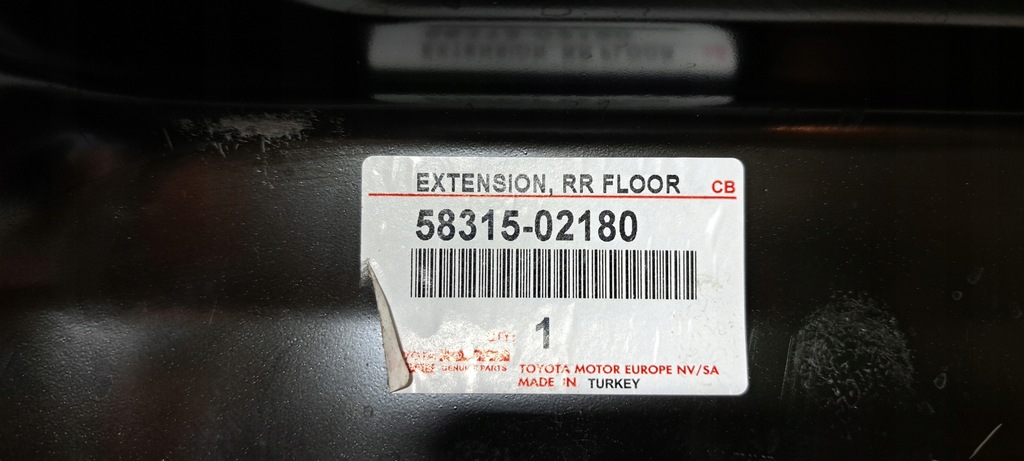 фото №7, Toyota corolla e21 кронштейн підлога багажника правий задня 58315-02180