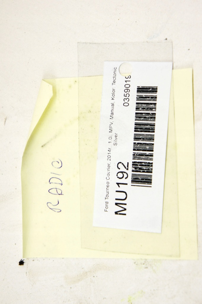 фото №6, Mu192 ford tourneo courier панель экран радио