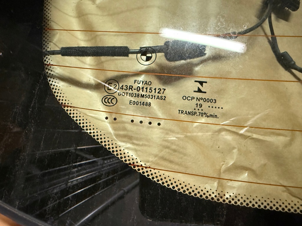 фото №8, Стекло крышки задний bmw x3 x3m g01 f97 43r-0115127