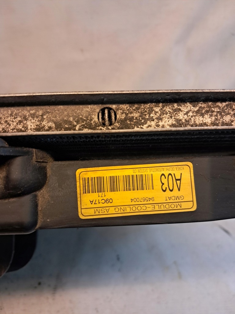 фото №8, Радіатор wody вентилятор chevrolet aveo ii 1.2 16v