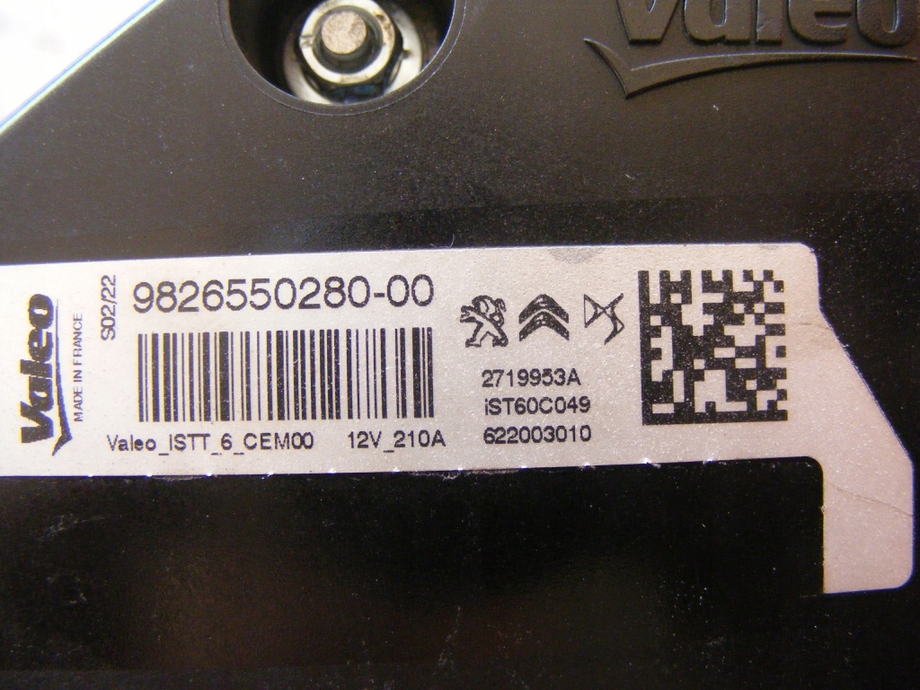 фото №3, Генератор citroen peugeot toyota ist60c0049