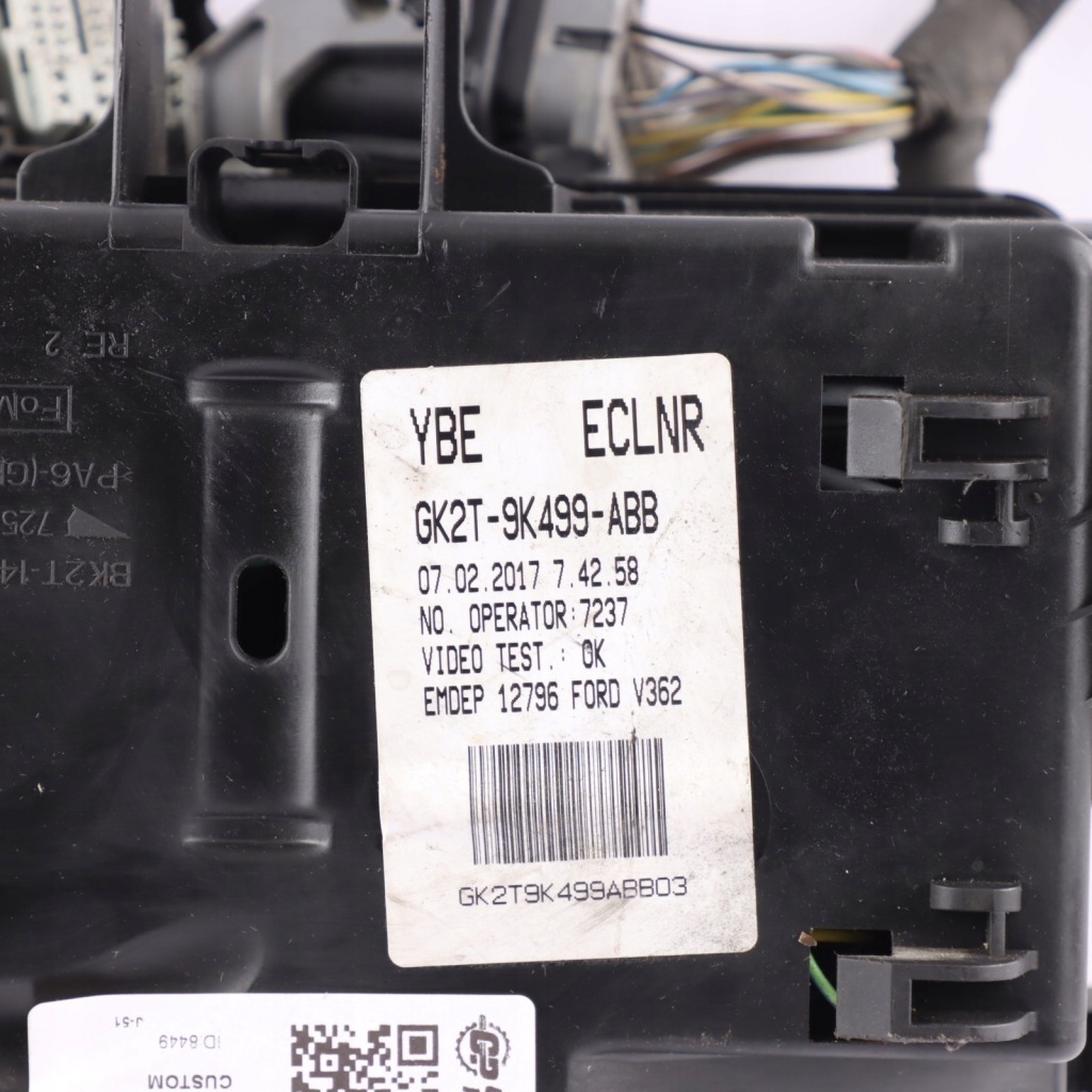 фото №10, Ford transit custom джгут трубопровід коробка запобіжників gk2t9k499abb