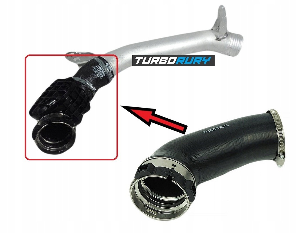 фото №7, Резонатор шланг труба volvo v40 2.0 d4 31370187