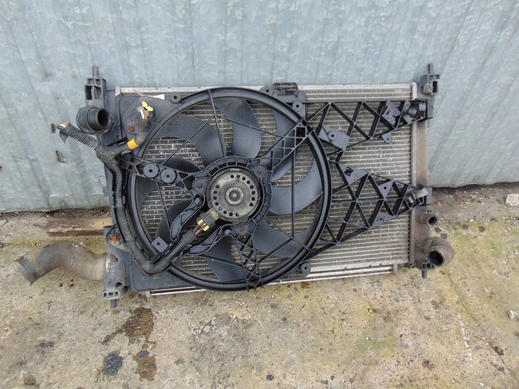 фото №7, Комплект радиатор вентилятор combo d doblo ii 1.3 d