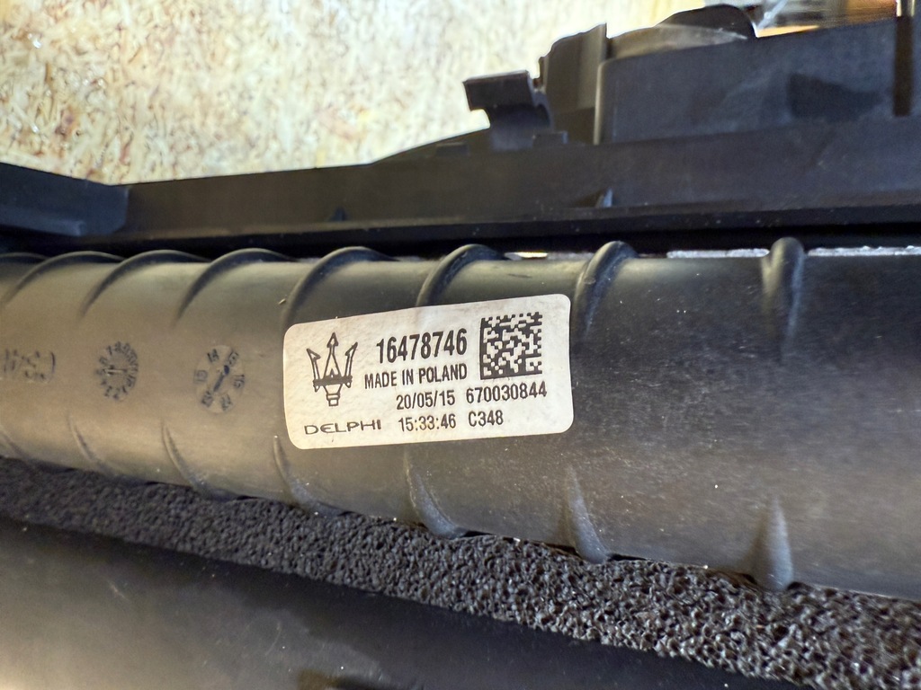 фото №10, Комплект радиатор радиатор вентилятор maserati ghibli m157 3.0d 2013-