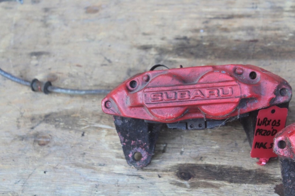 фото №6, Суппорт тормозной перед комплект subaru impreza ii gd wrx 03-05 sedan