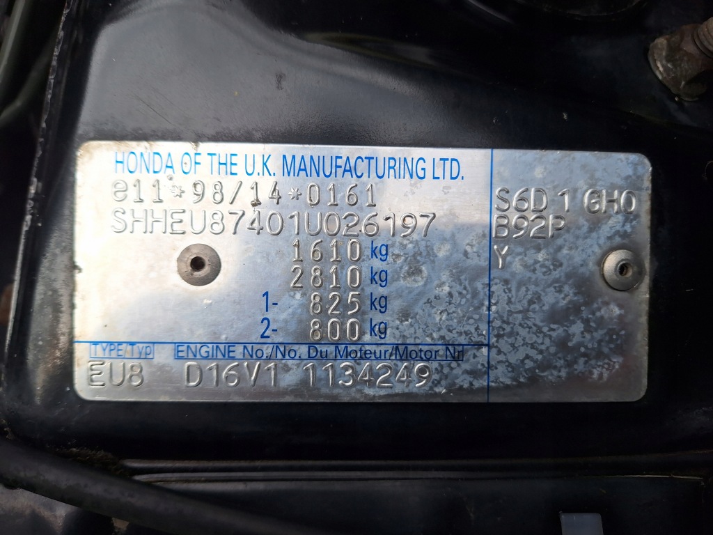 фото №8, Honda civic 7 vii eu8 01- радио кассета радиопроигрыватель 39100-s6a-g100