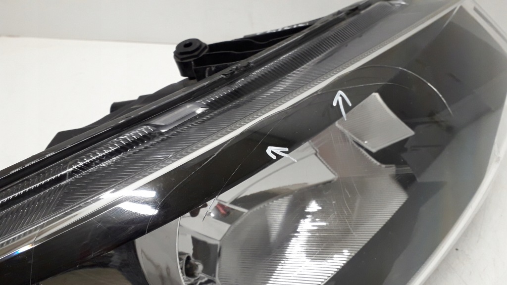 фото №15, Skoda fabia 3 iii 14- лампа правая перед 6v1 -стекло