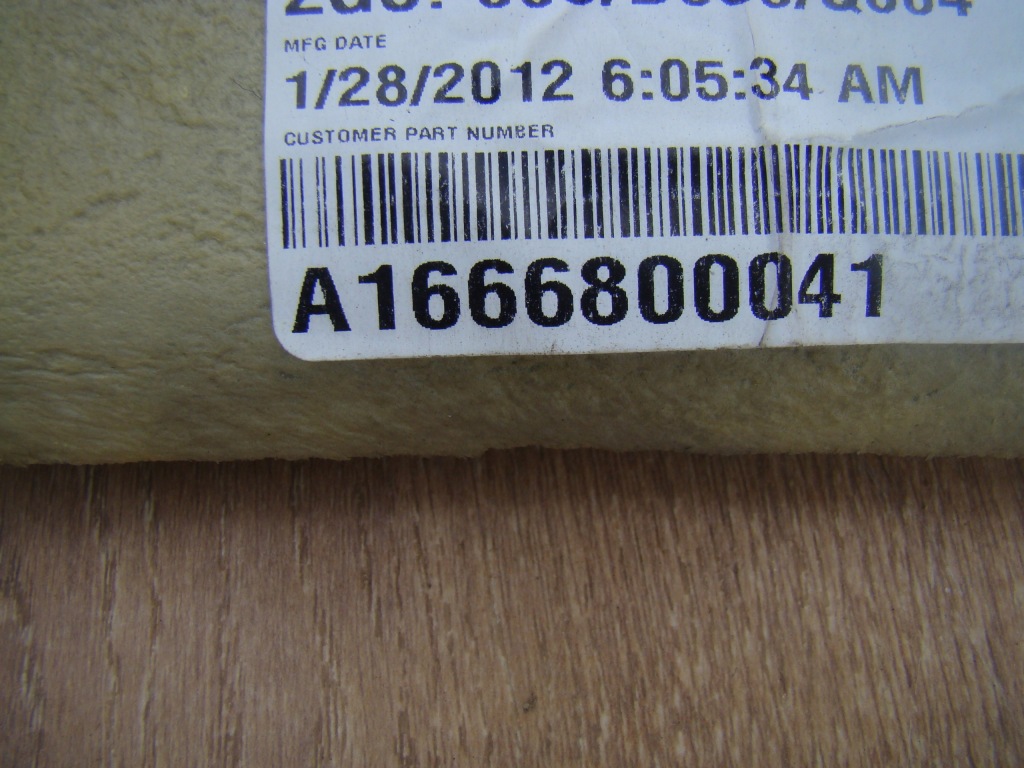 фото №6, Mercedes w166 обшивка підлога