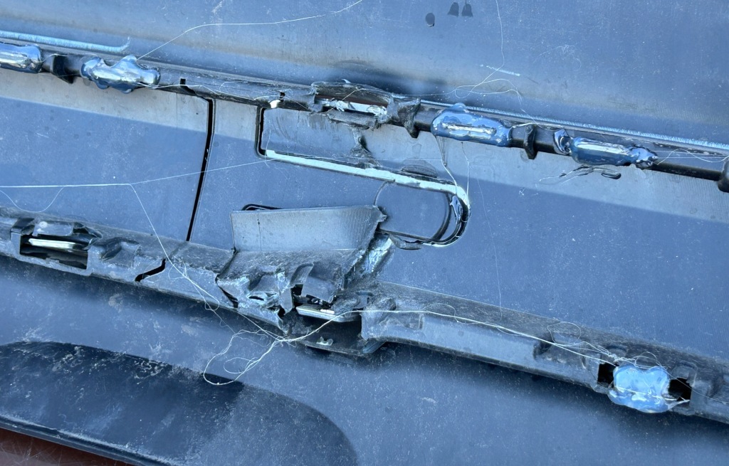 Спойлер бампера задній mercedes glb 247 pdc a2478857501 Зі Шроту