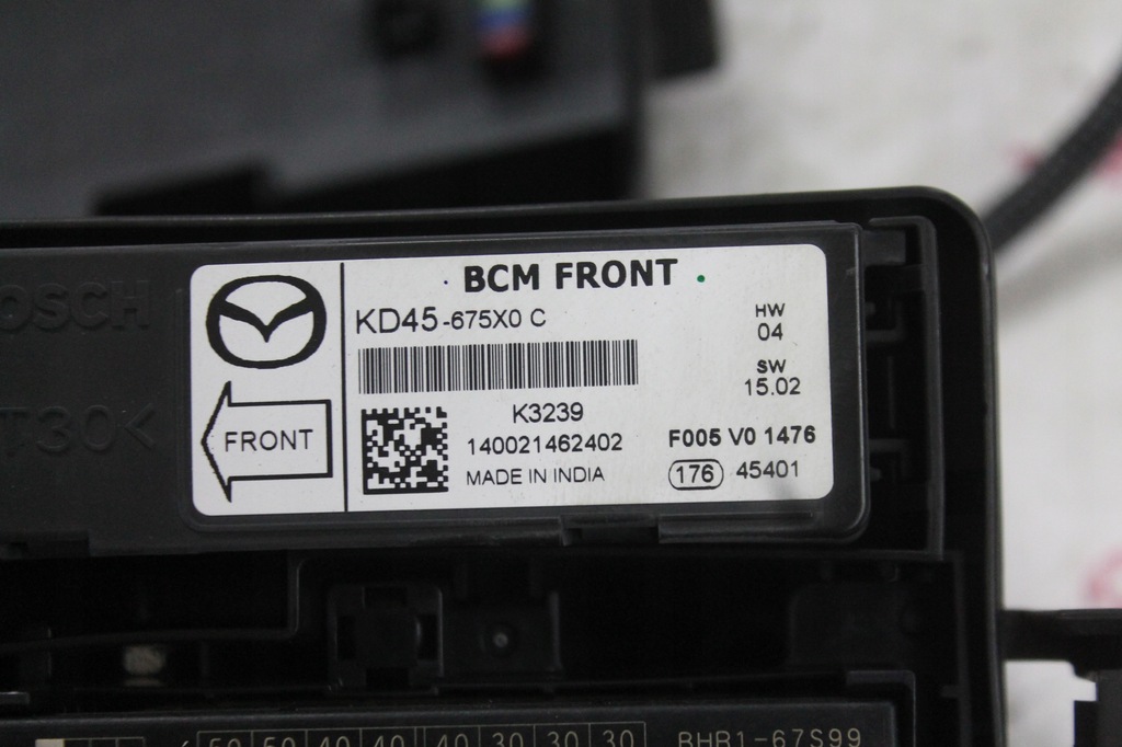 фото №6, Модуль коробка bcm kd45-675x0c mazda 6 gj 12-17