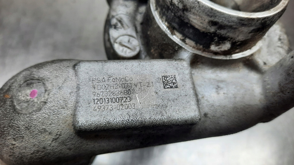 фото №7, Турбонагнетатель citroen c4 ii 1.6hdi 12r hb 9673283680