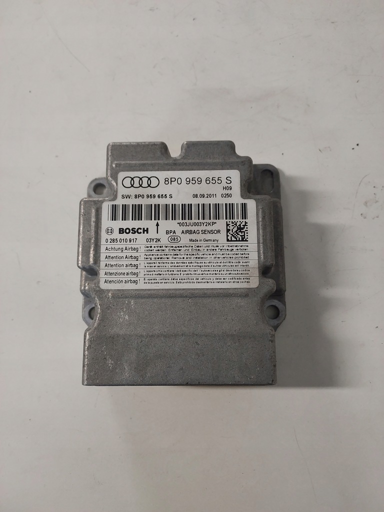 фото №1, Модуль датчик подушка безопасности audi a3 8p lift 8p0959655s