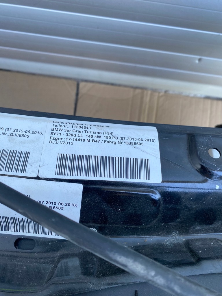 фото №5, Bmw 3 gt f34 pas передний усилитель передний балка панель фары оригинал