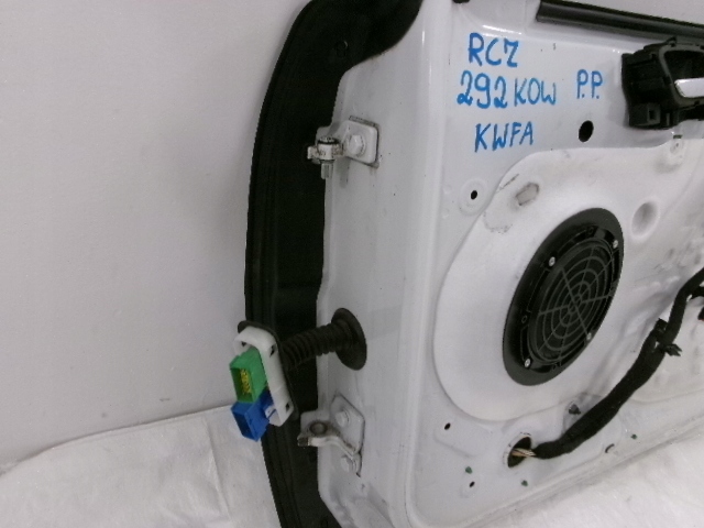 фото №11, Peugeot rcz дверь правое передние полный kwfa