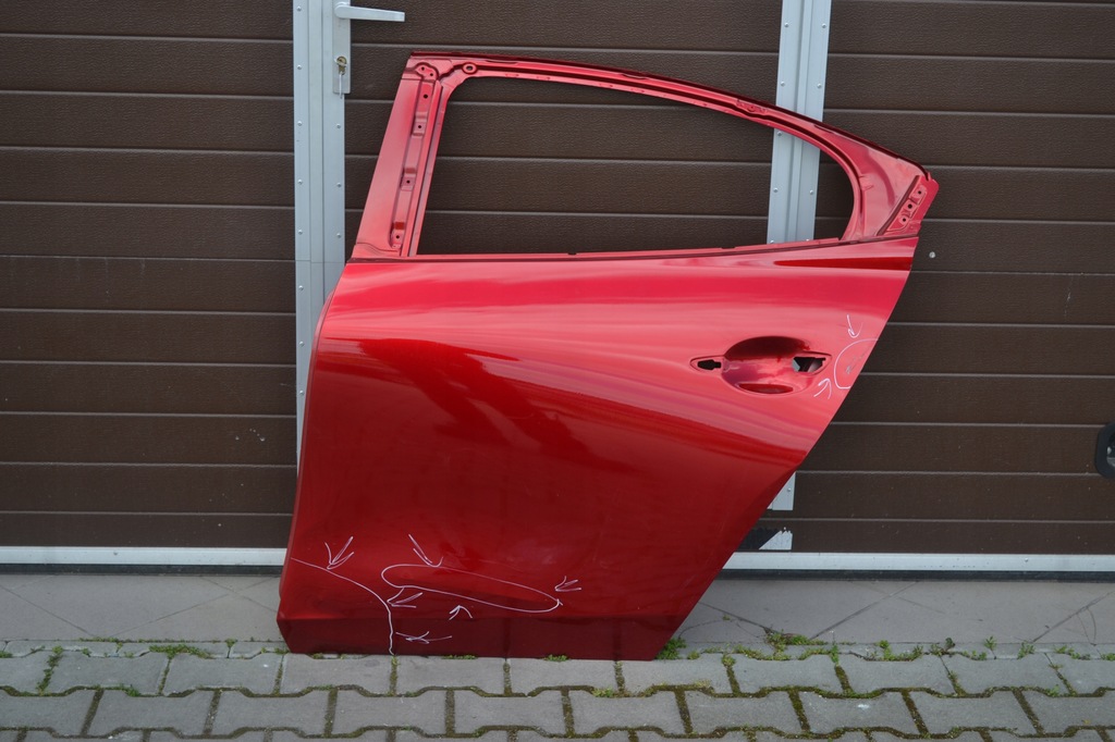 фото №1, Дверь левый задняя левая задние mazda 3 iv bp sedan