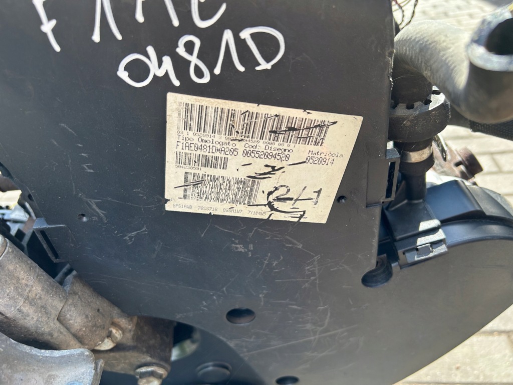 Двигатель комплектный  fiat ducato 3 06- 2.3 jtd f1ae0481d Киев