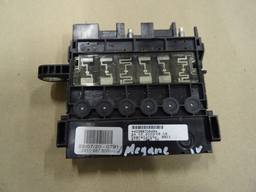 фото №1, Модуль предохранитель аккумулятор renault megane iv